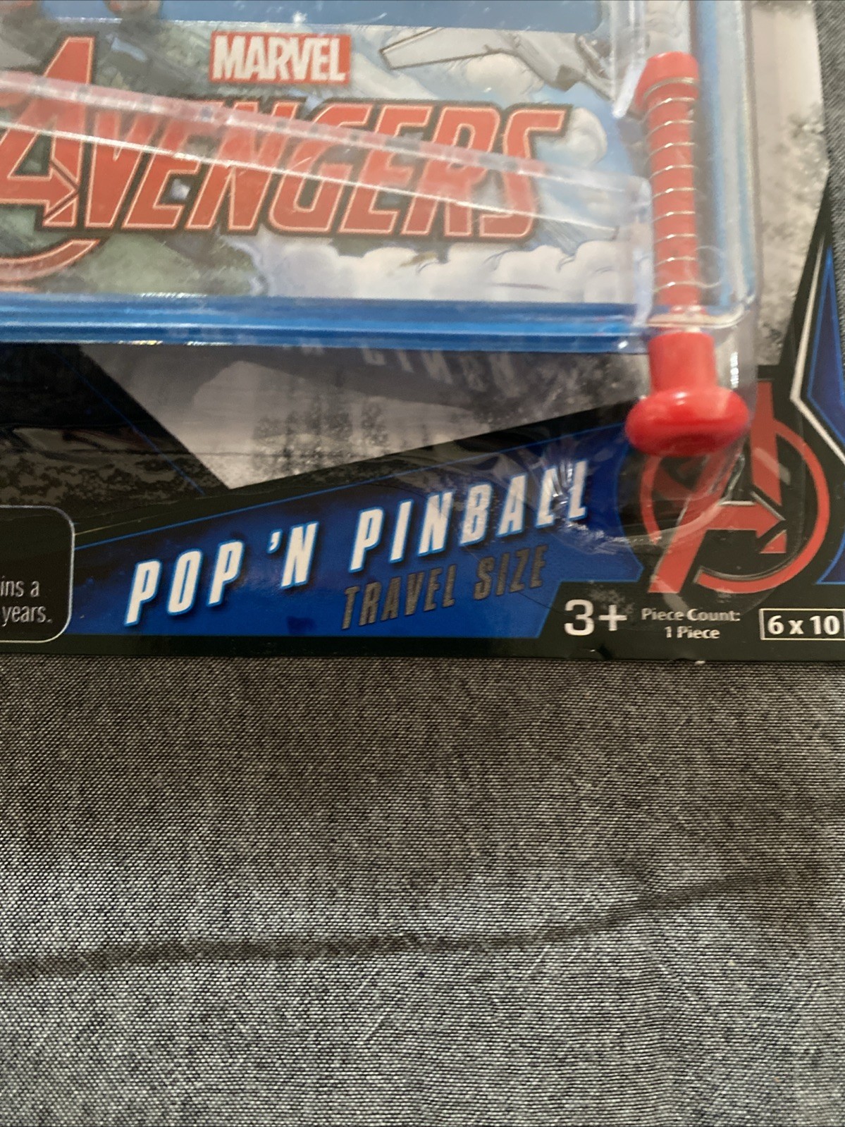 Marvel Avengers Pinball Travel Game Easter Basket Gift Birthday