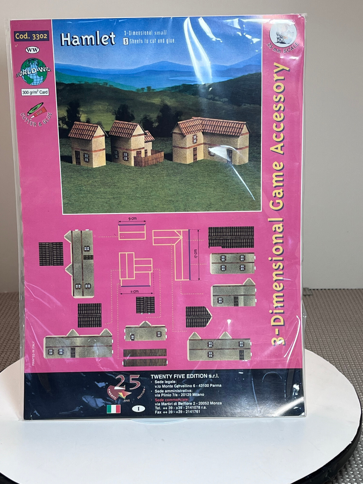 GAME TOP ROLE PLAYING-3D Hamlet 3-Dimensional Game Accessory KIT