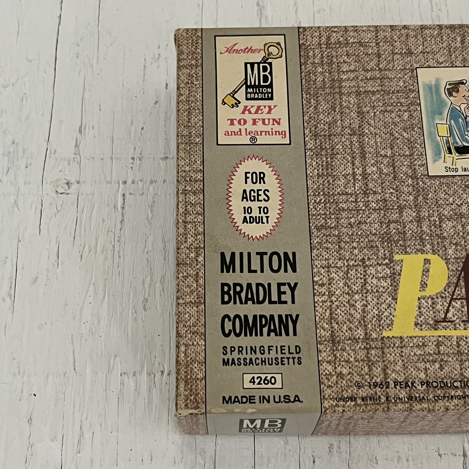 Vintage 1962 Password As Seen on TV #4260 by Milton Bradley – Made in USA