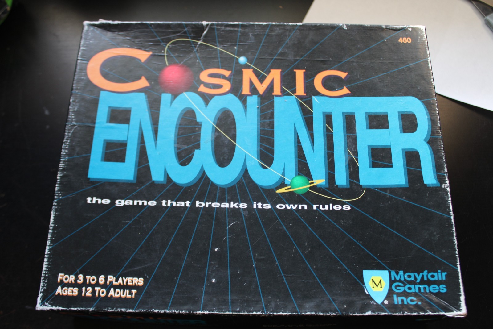 Cosmic Encounter Board Game Mayfair Games 460 Vintage Strategy Game Boxed
