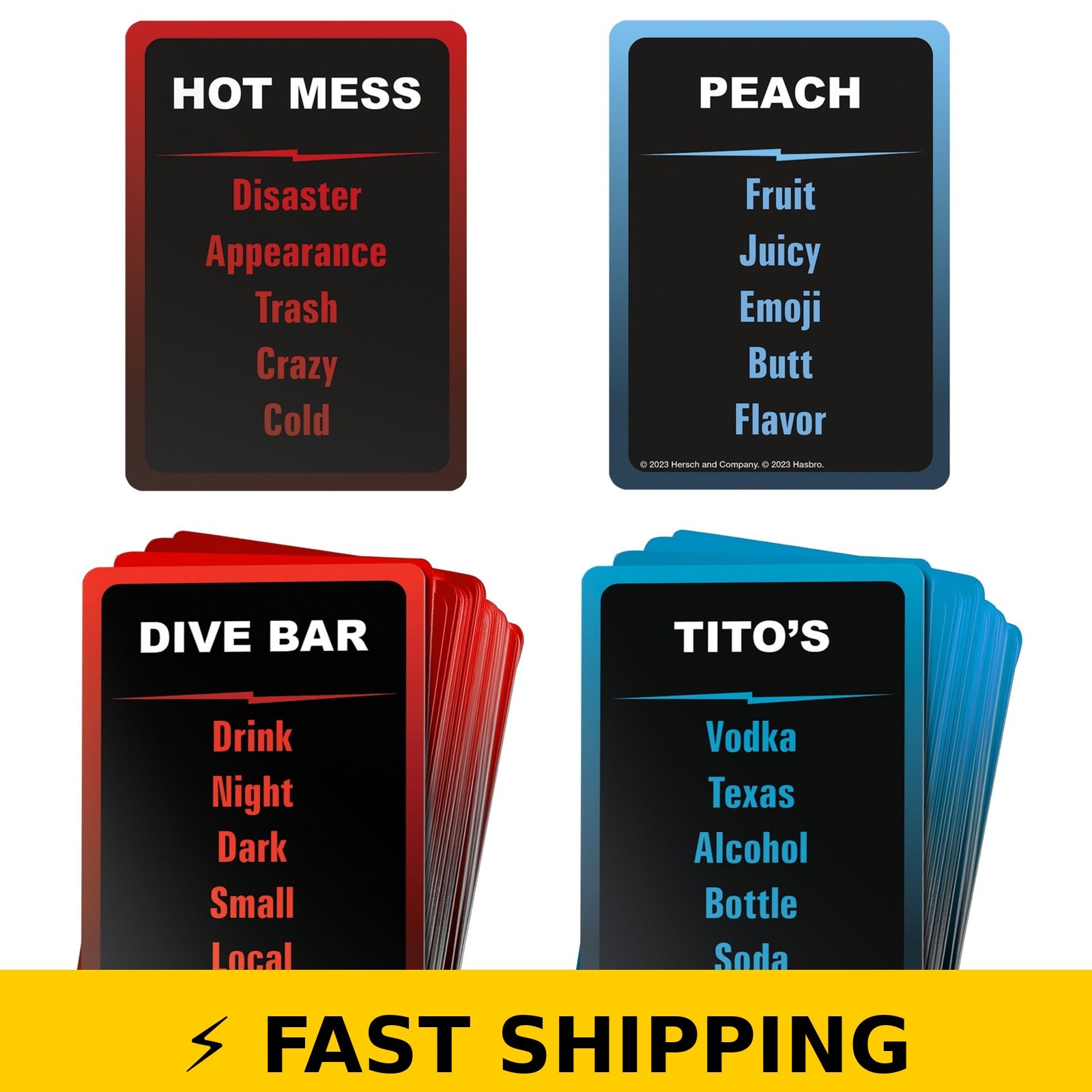 Taboo Uncensored Party Game for Adults – Hilarious Board Game