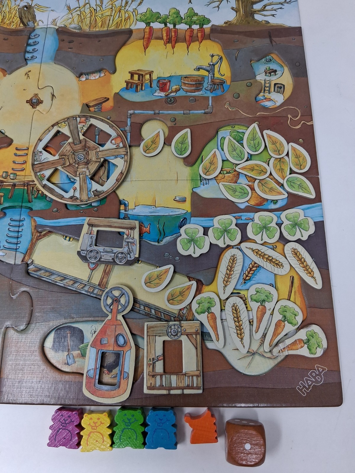 HABA Hamster Clan Board Game – (4+) 1-4 Players – Complete