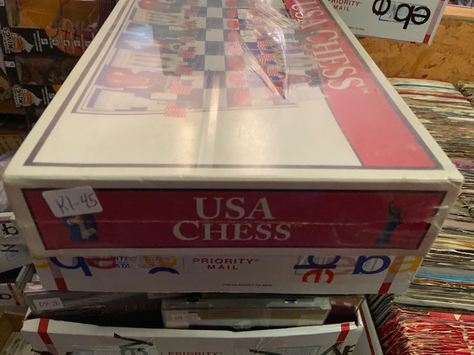 K1-45 USA CHESS – CUSTOM CHESS PIECES – SEALED – NIB