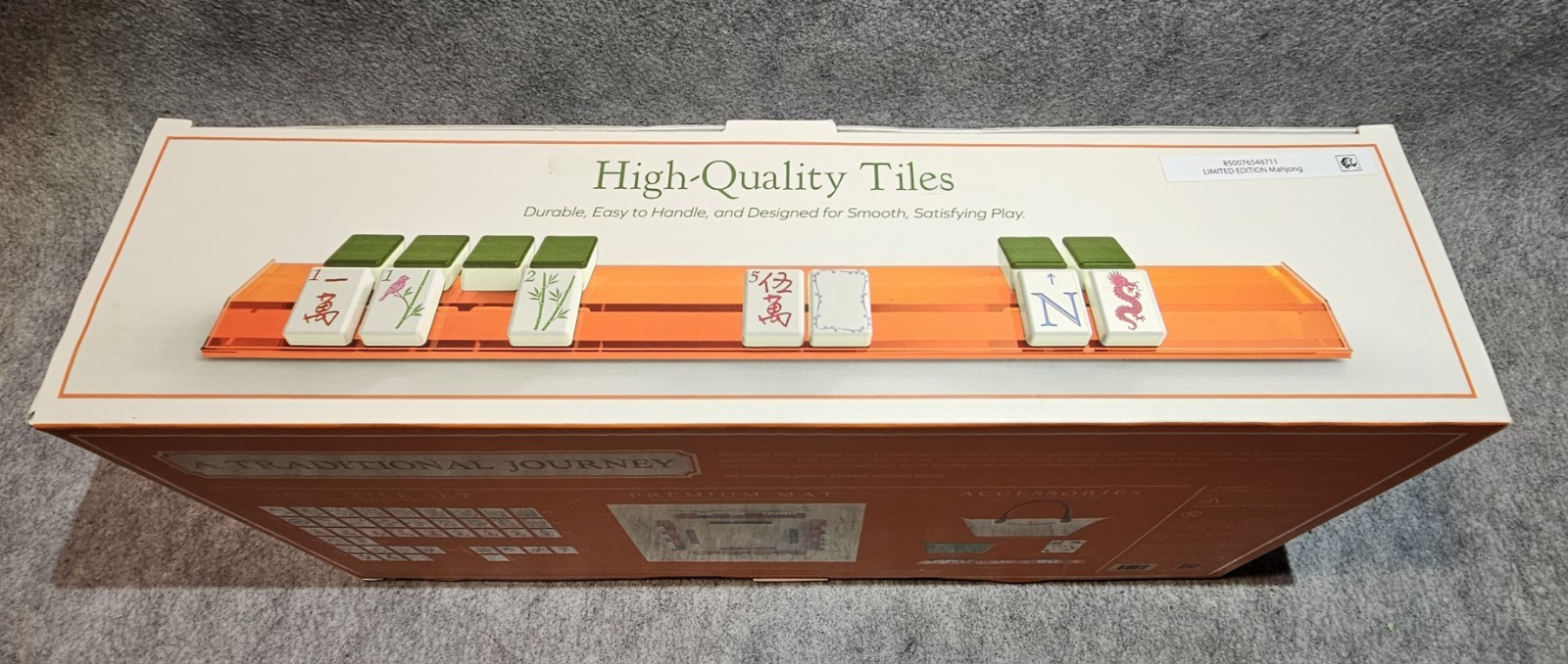 NEW Maison Lude Mahjong Limited Edition 160 Tile Wildlife Set W/Mat +Accessories
