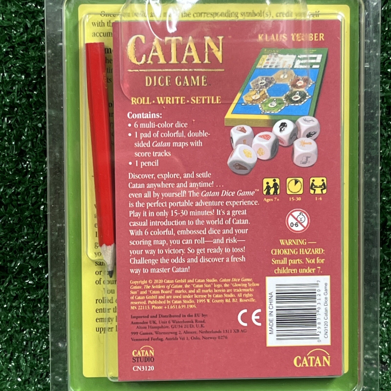Catan Dice Game Settlers of Catan Klaus Teuber New Sealed