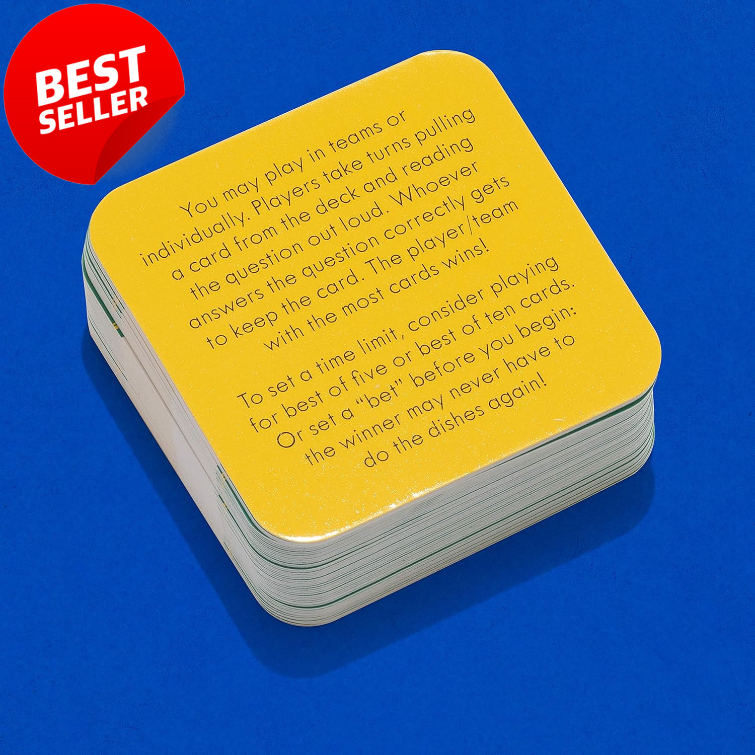 After Dinner Amusements Get Smart Trivia Card Game 50 Family Questions – US