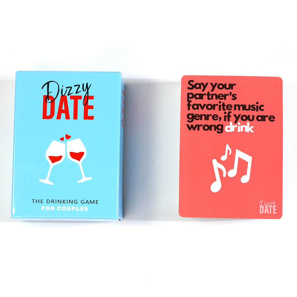 Dizzy Date – the Card Game for Couples, Date Nights, Game Nights, and Parties GN