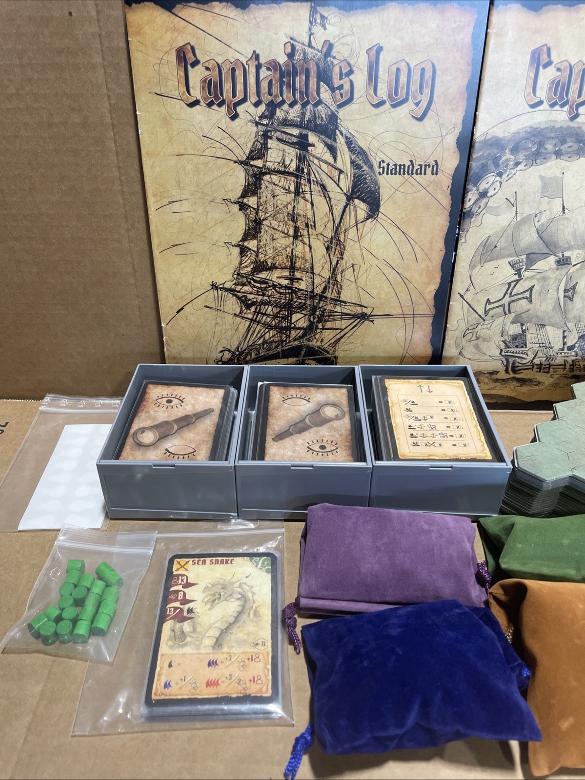 Captain’s Log PIF Games Excellent Condition Complete