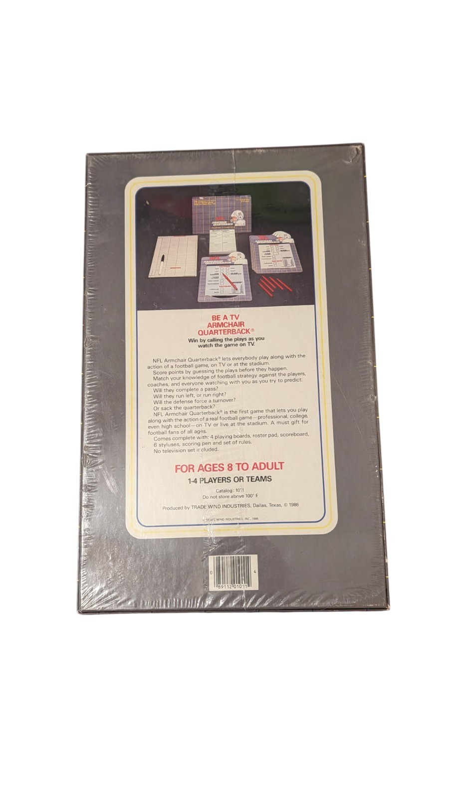 NFL ARMCHAIR QUARTERBACK NOS The Ultimate TV Football Game Sealed