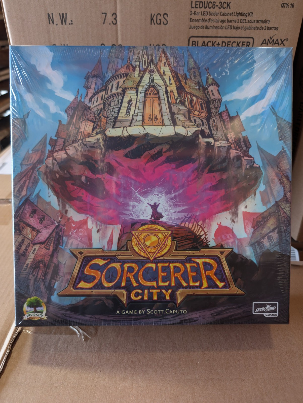 Sorcerer City Board Game – *NEW/FACTORY SEALED*