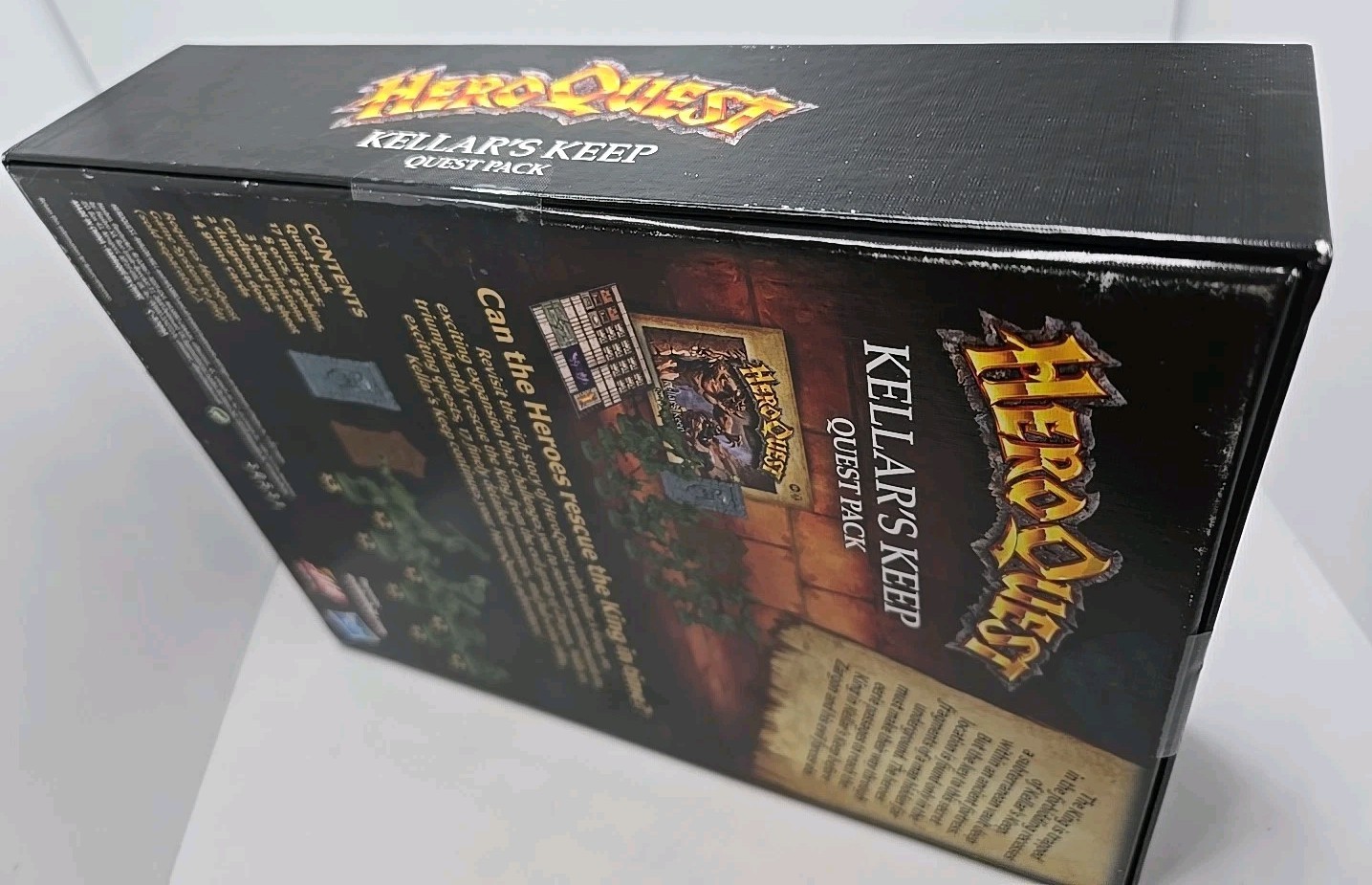 Avalon Hill HeroQuest Kellar’s Keep Board Game Expansion Pack Miniatures Hasbro