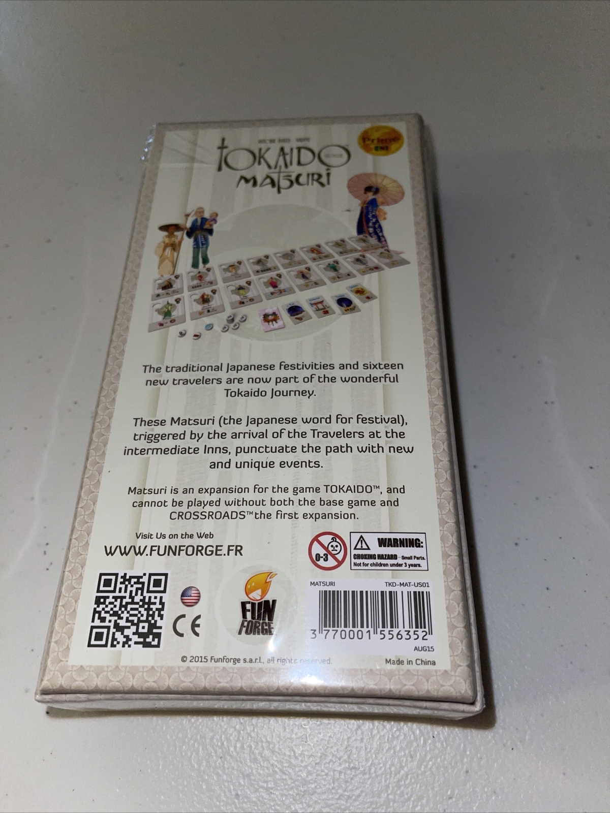 Tokaido Matsuri board game expansion NIB NEW SEALED / Fun Forge