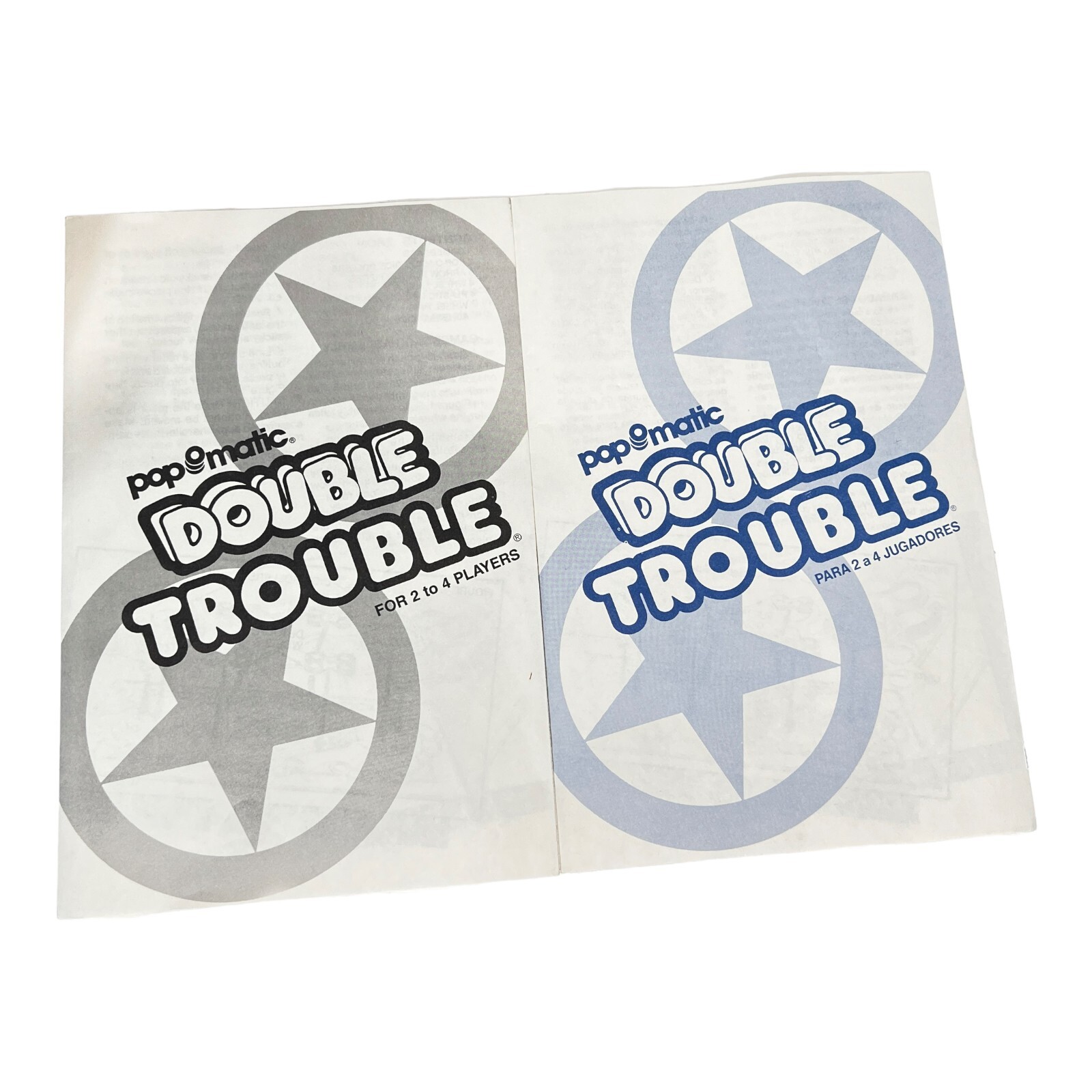 Double Trouble Pop-O-Matic by Milton Bradley 1987 for Ages 5 and Up