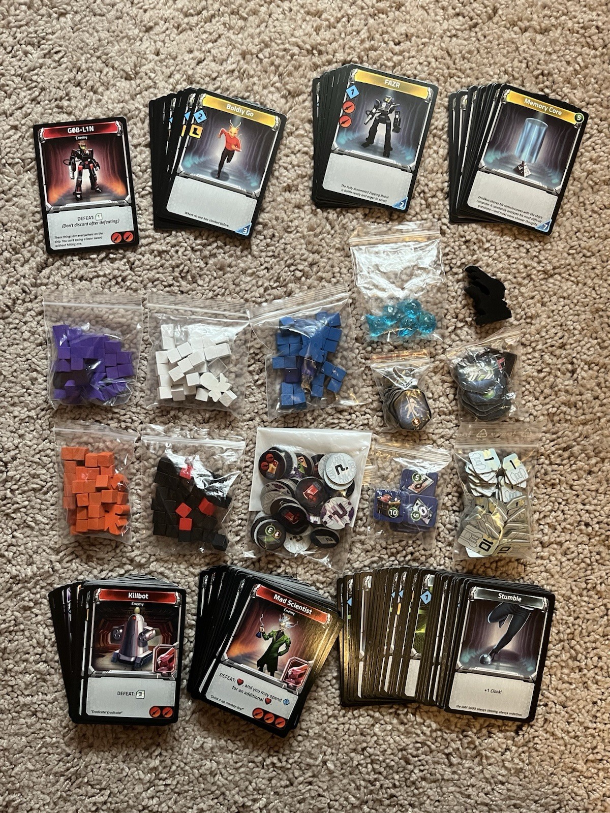 Clank! In! Space! A Deck Building Adventure Board Game by Renegade 100% Complete