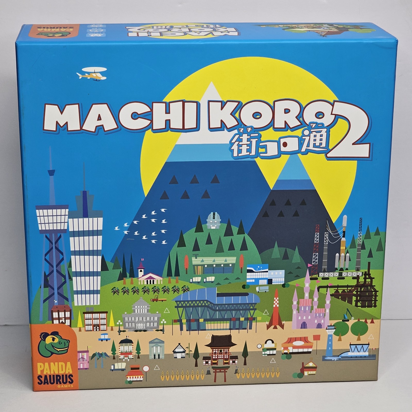 Machi Koro 2 Board Pandasauraus Game Complete