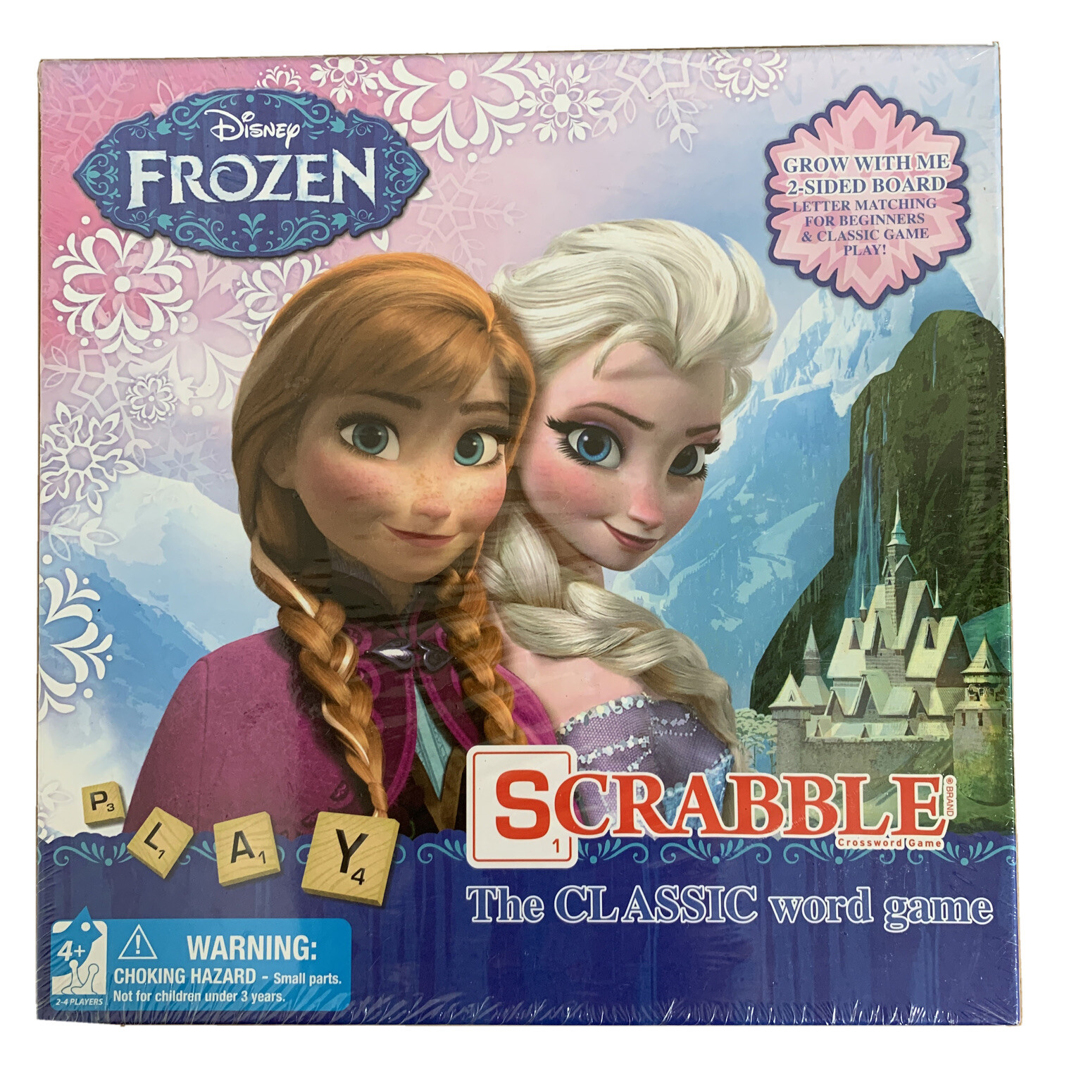 NEW Disney Frozen Scrabble Board Game Letter Matching Crossword Elsa Anna SEALED