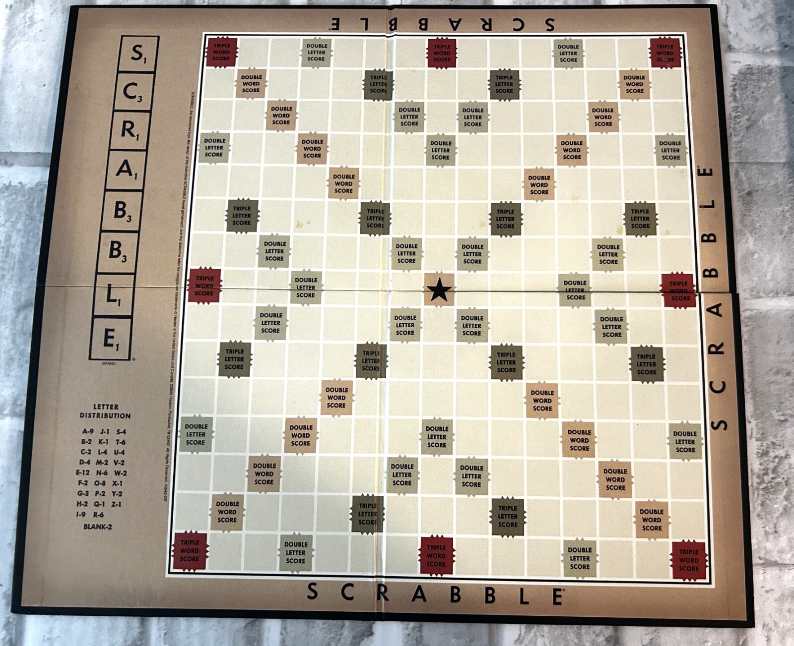 Scrabble Retro Series Tin Edition Board Game by Hasbro – Complete 2008