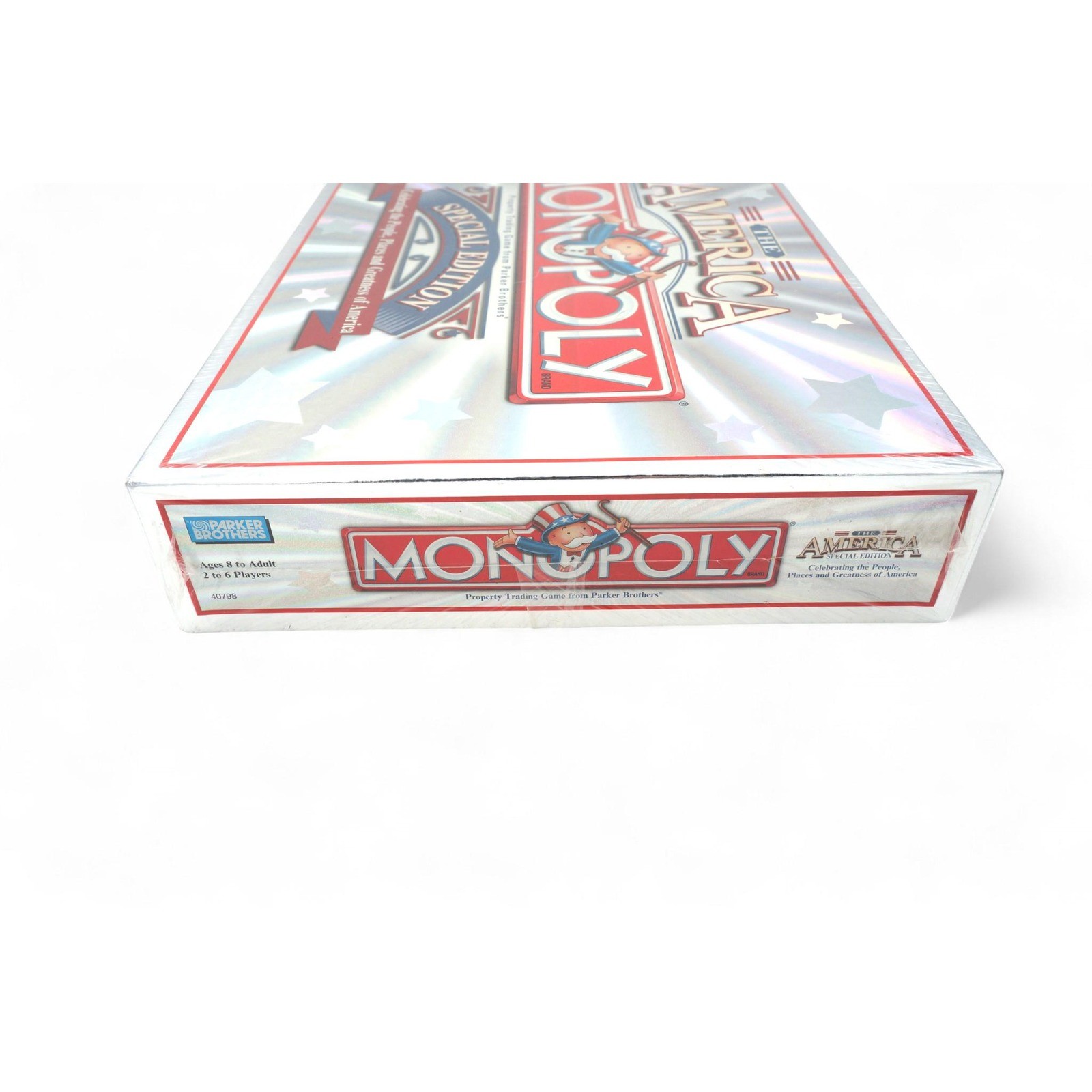 Vtg 2002 America Monopoly Special Edition Board Game Patriotic Edition Complete