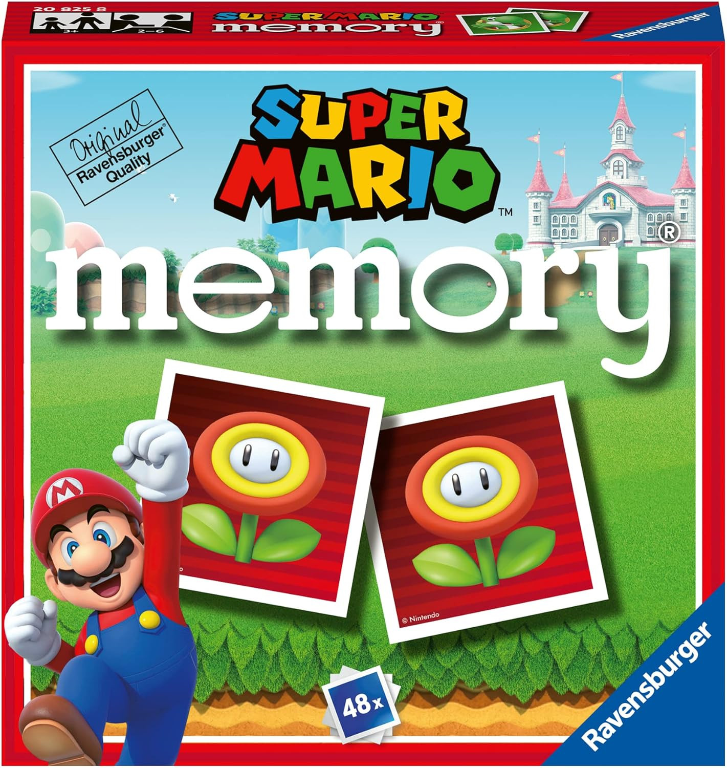 Ravensburger – Memory Super Mario, Board Game, Memory Game for Children 3 Years