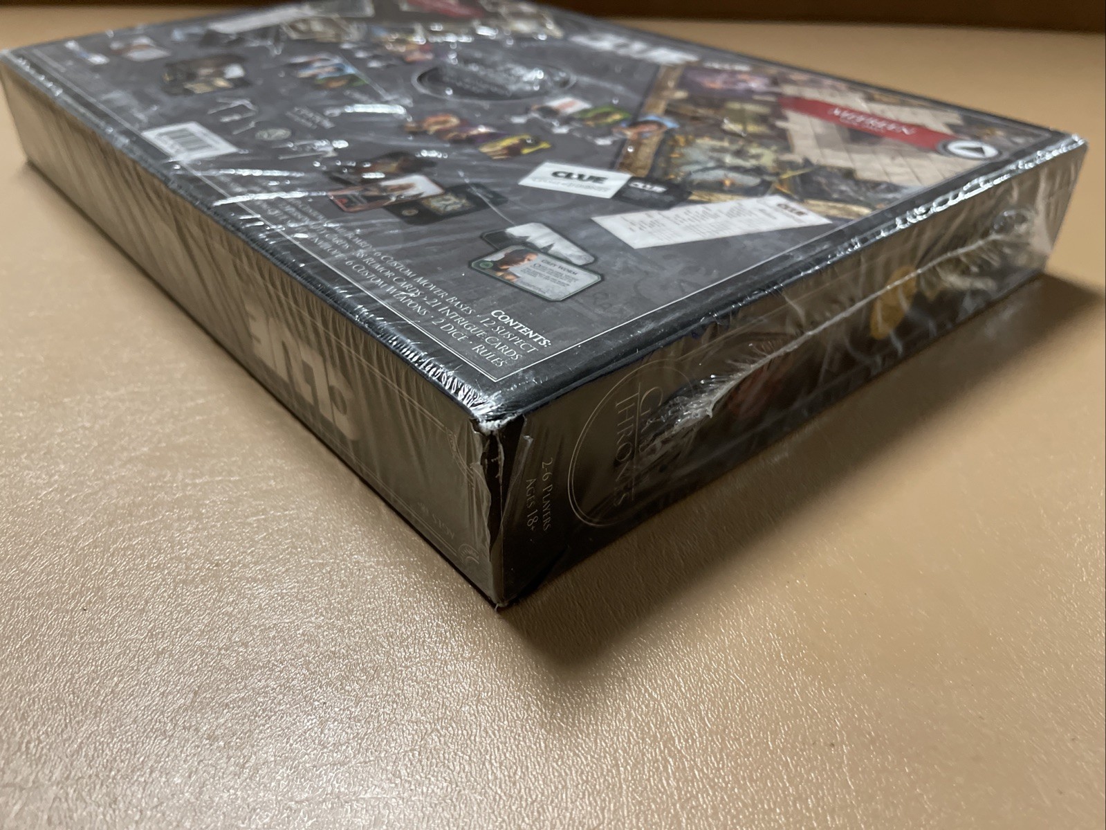 Clue Mystery Game: Game of Thrones Edition (2016) USAopoly 2 Settings Brand New