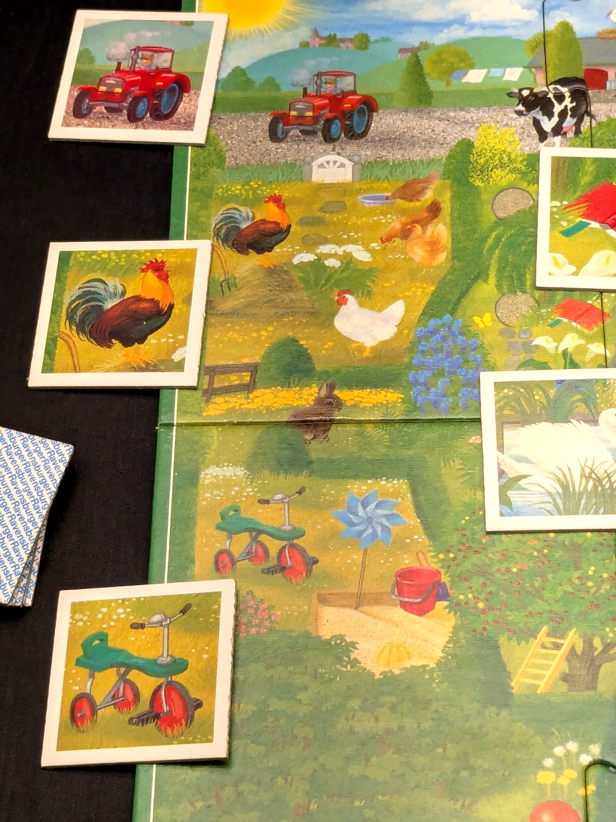 Vintage Ravensburger Mystery Garden Board Game~ 1992~ COMPLETE~ Memory Game