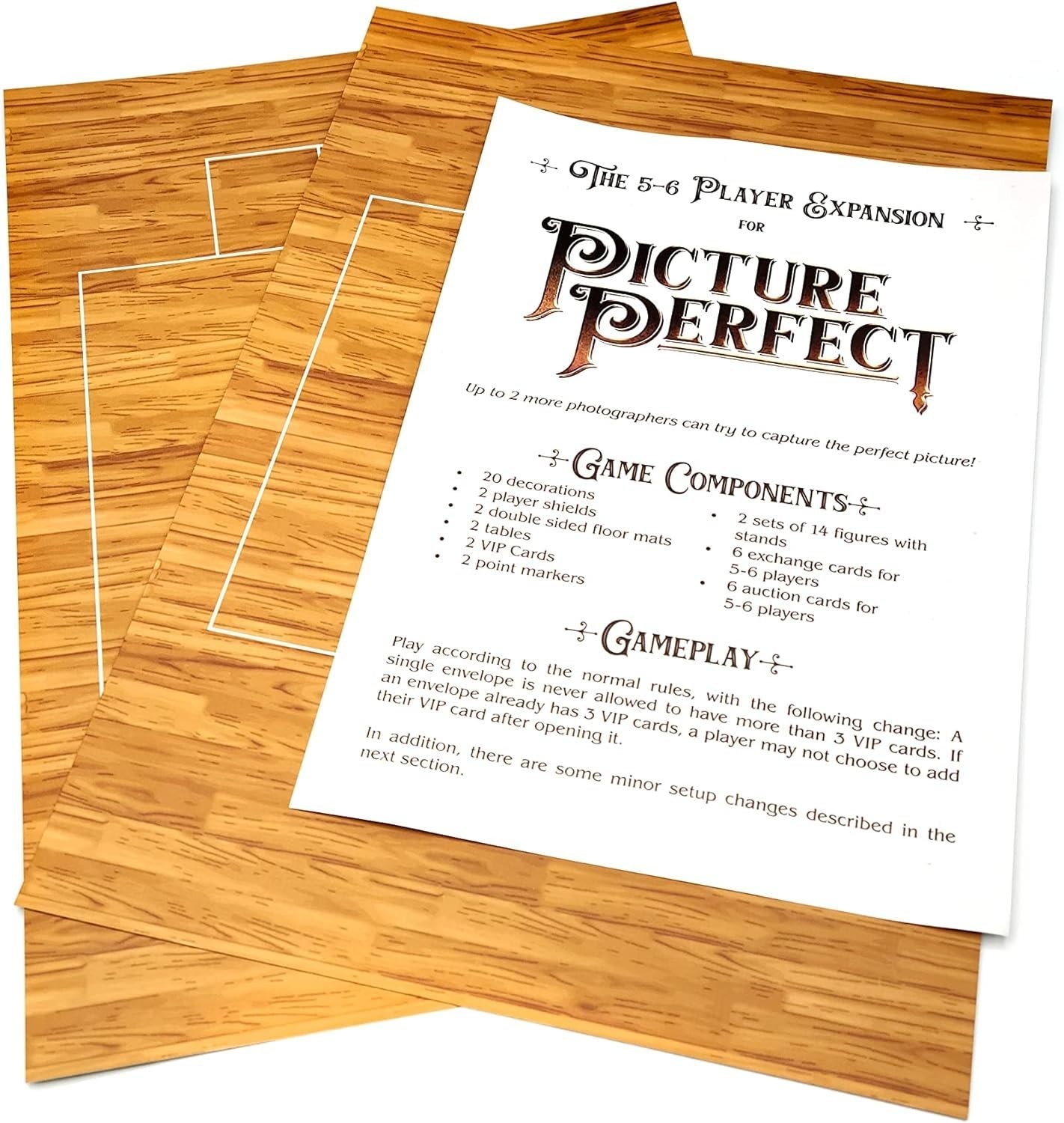 Arcane Wonders Picture Perfect The 5-6 Player Expansion Aw10Ppx1Awg