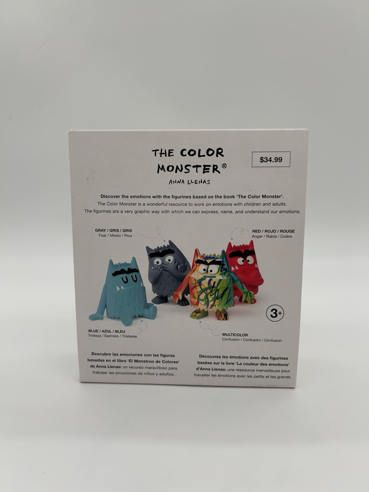 The Color Monster 4-Piece Figurine Set Anna Llenas Safa