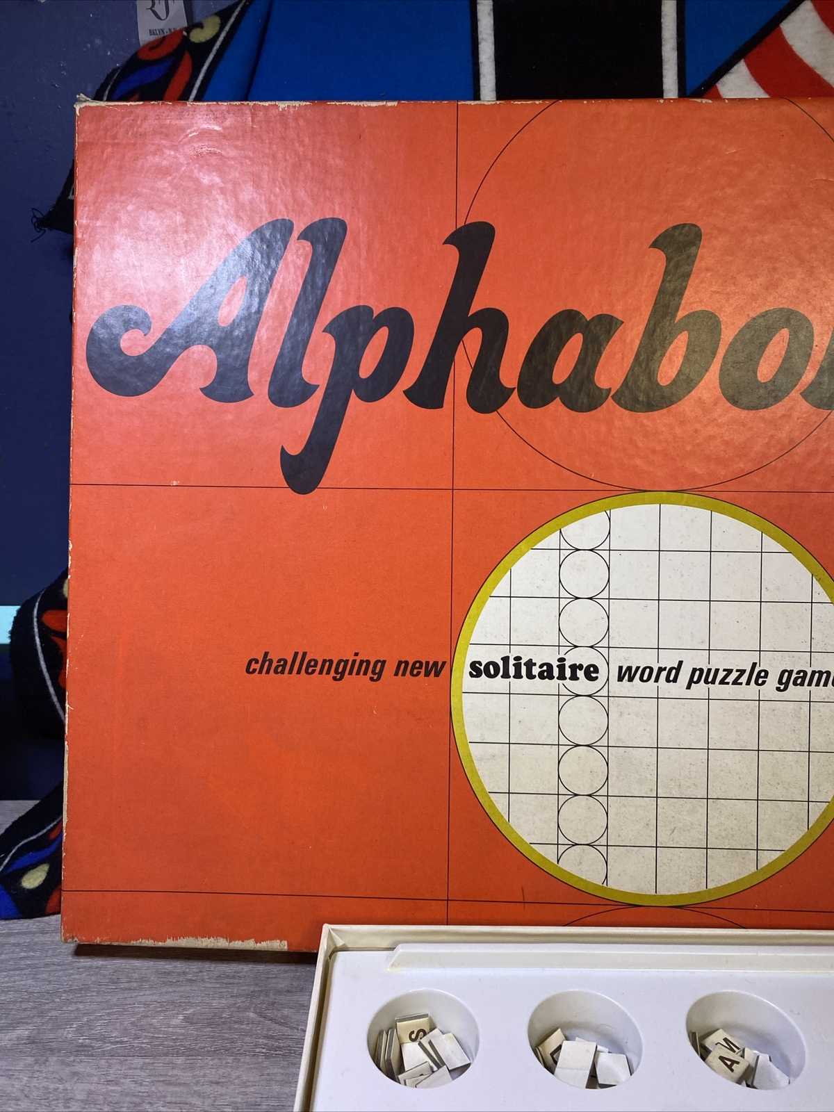Alphabok Solitaire Word Puzzle Game Springbox Ok Condition See Pic