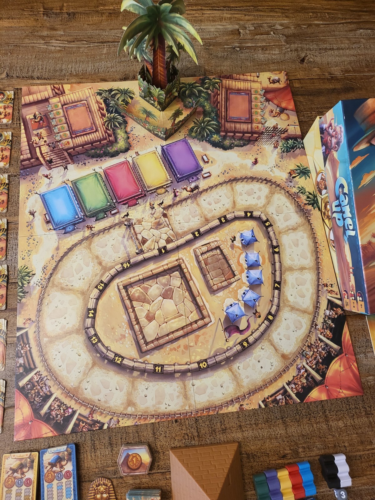 CAMEL UP Second Edition 2018 Strategy Dice Game Family Board Game