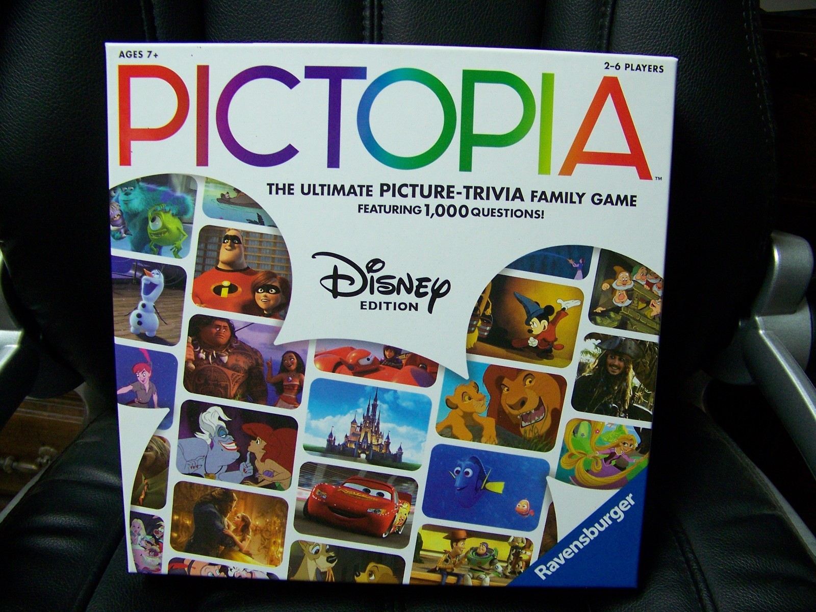 Pictopia Disney Edition The Ultimate Picture Trivia Family Game Ravensburger New