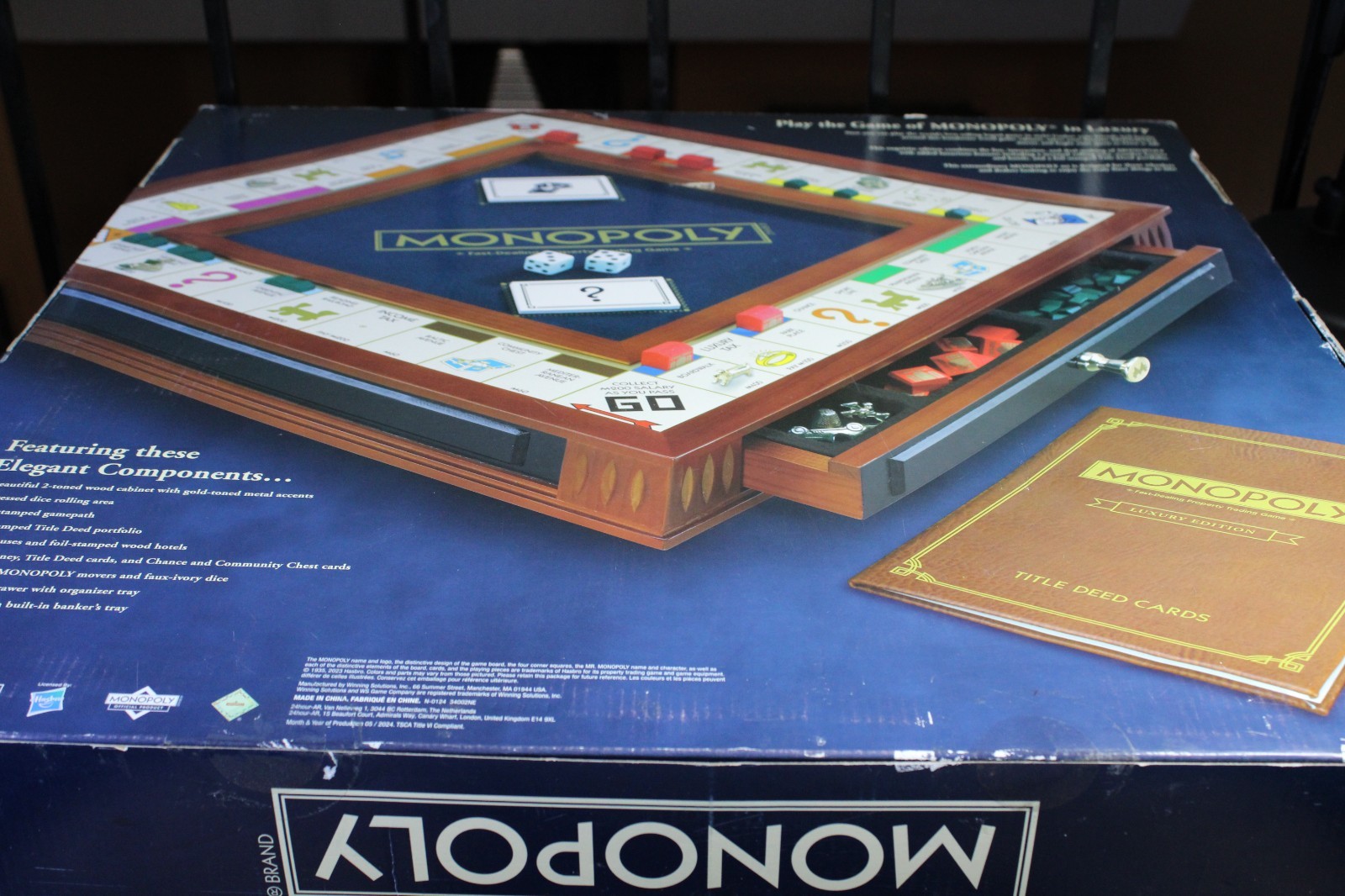 Monopoly Luxury Edition New in an Open Box (Please Read Description)