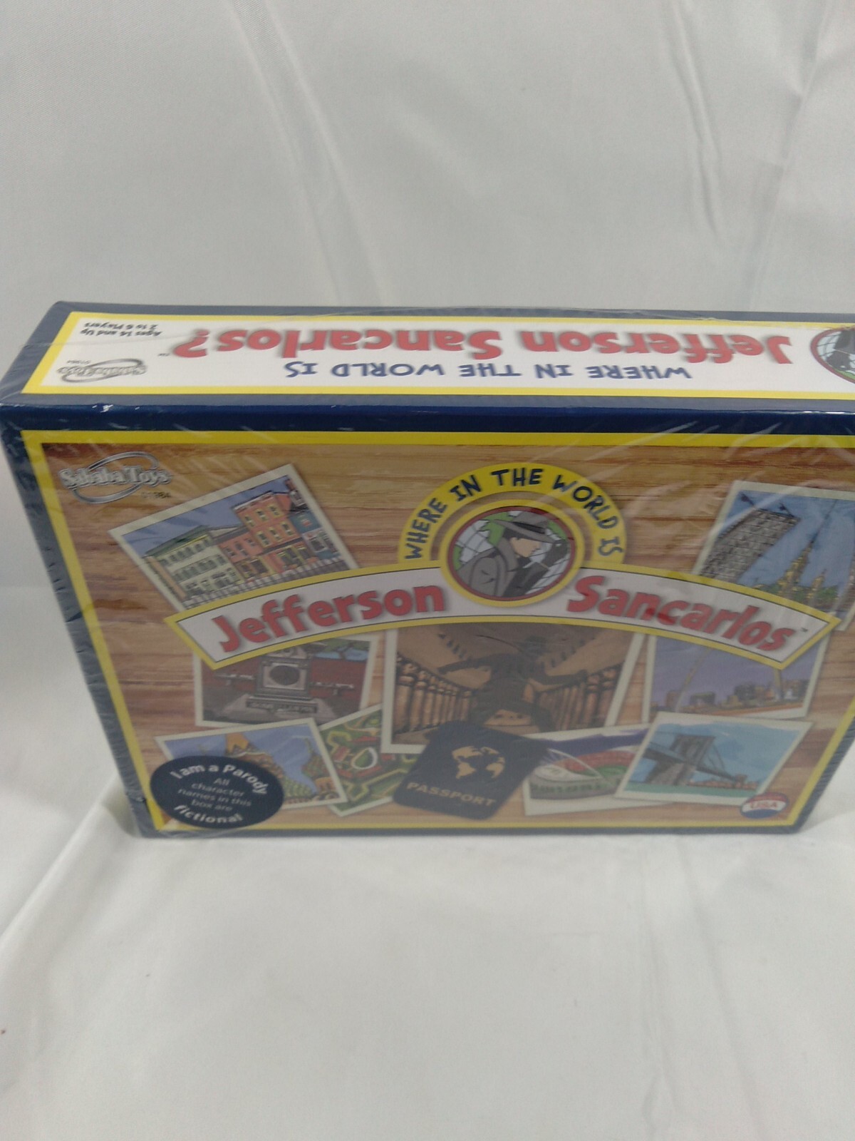 Where in the World Is Jefferson Sancarlos Game Mystery 14 & Up Sababa Toys New