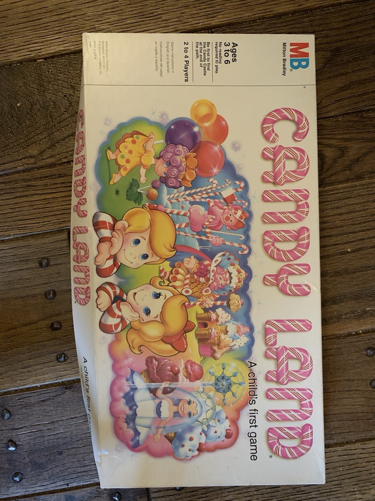 Milton Bradley Candy Land Vintage Complete Board Game Ages 3-6, 2+ Players