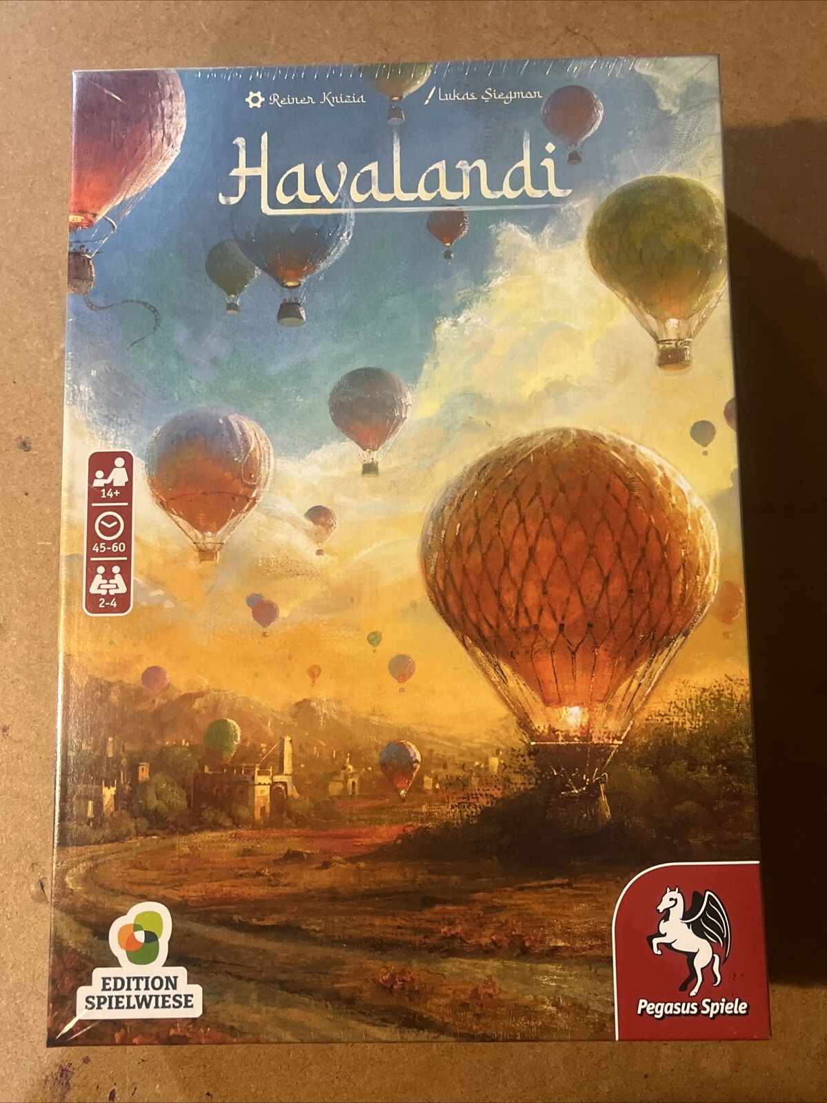 Havalandi Board Game Pegasus Spiele New Sealed 2 To 4 Players Free Shipping