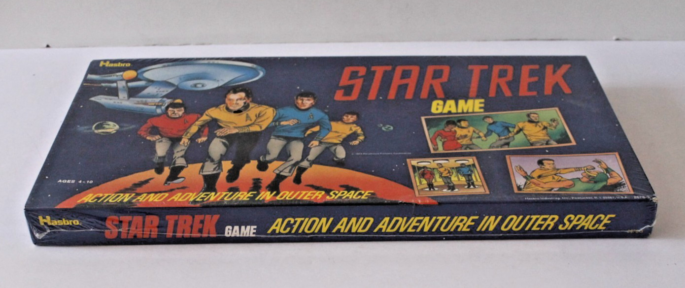 STAR TREK 1974 VINTAGE BOARD GAME HASBRO NEW FACTORY SEALED 50+ YEARS OLD