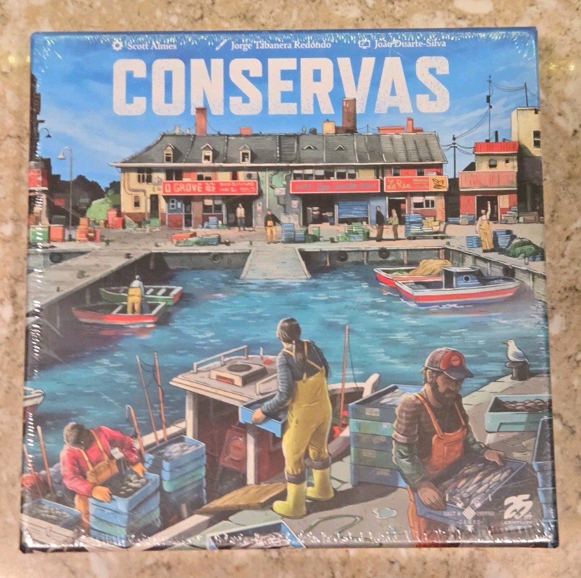 CONSERVAS – 1 Player Solo Bag Building Game (20 Minute) Age 12+ Sealed NEW 2024
