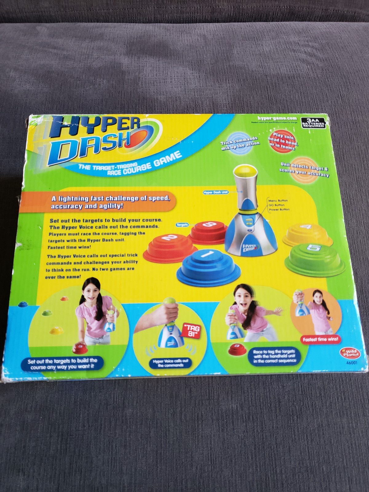 Hyper Dash Game Wild Planet Best Toy Award Target Tagging Game 2008 BRAND NEW!