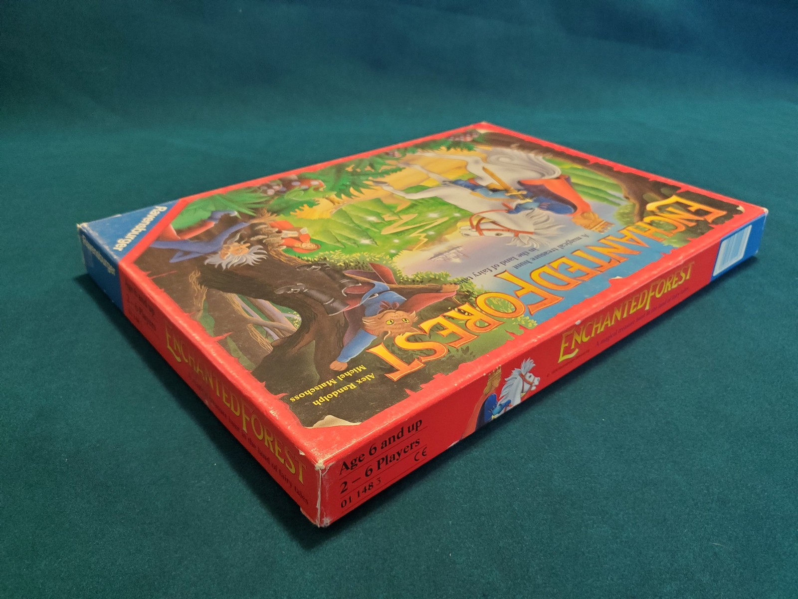 Enchanted Forest Board Game Treasure Hunt Fairy Tale Ravensburger 1994 Vintage