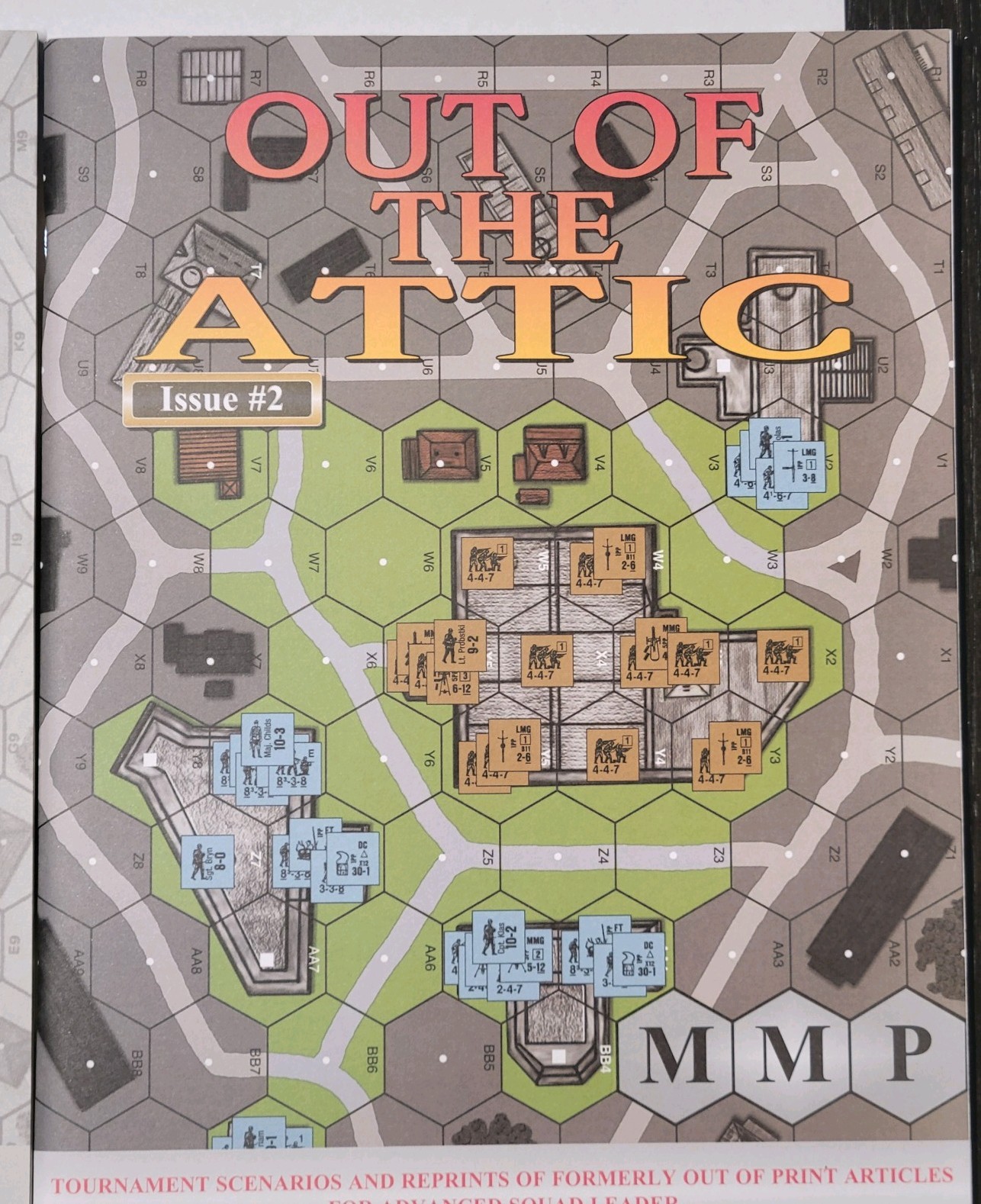 Advanced Squad Leader MMP Games Out Of The Attic 1 And 2 Excellent Condition