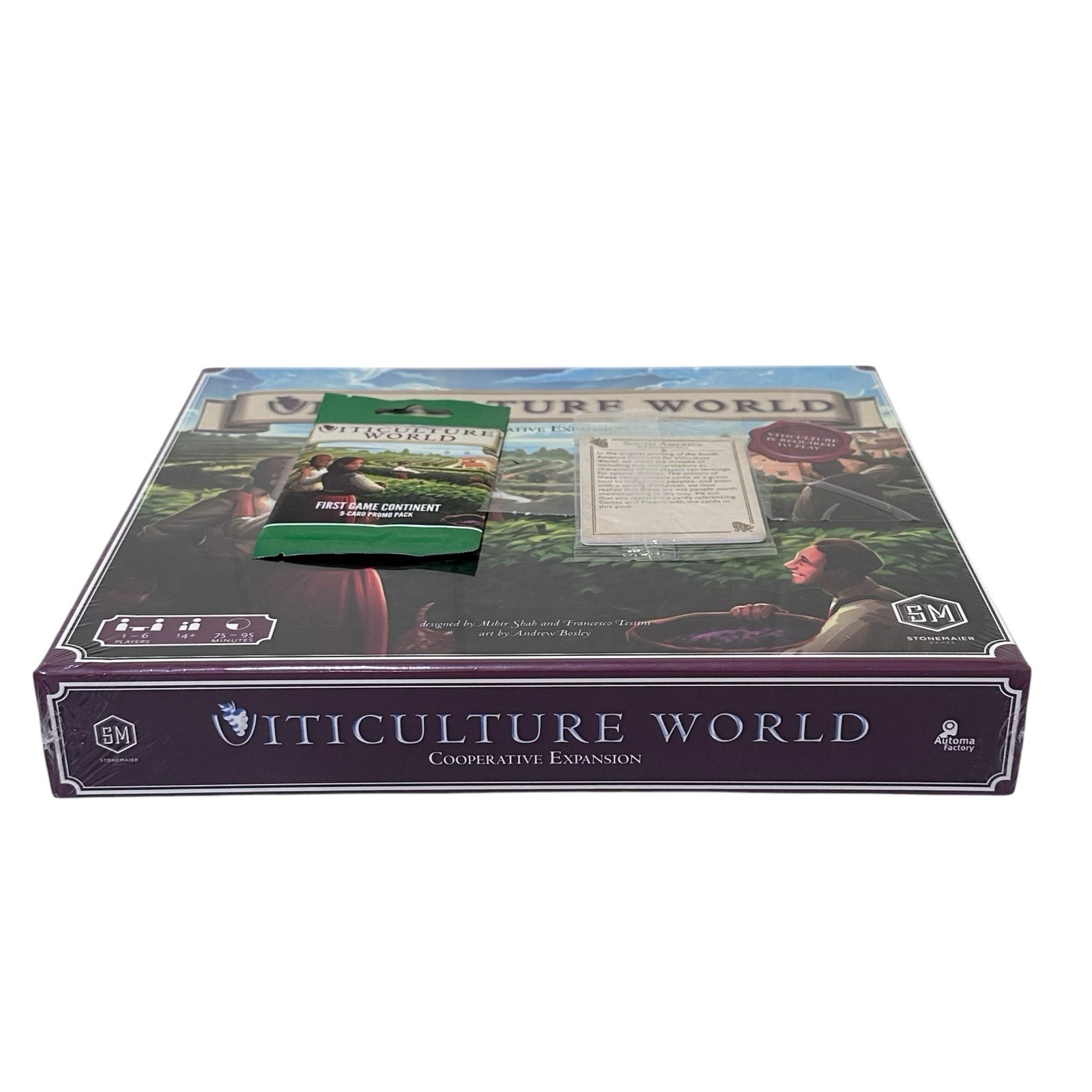 Viticulture World: Cooperative Expansion Board Game Stonemaier Games New Sealed