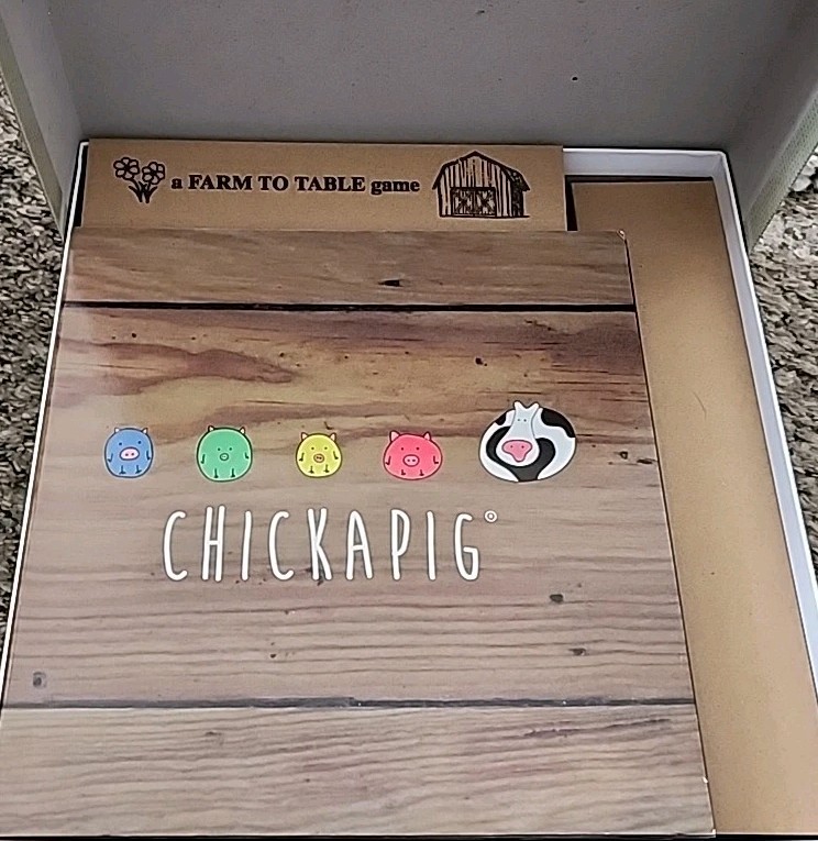 Chickapig Farm To Table Board Children’s Game Homeschool Educational Strategy
