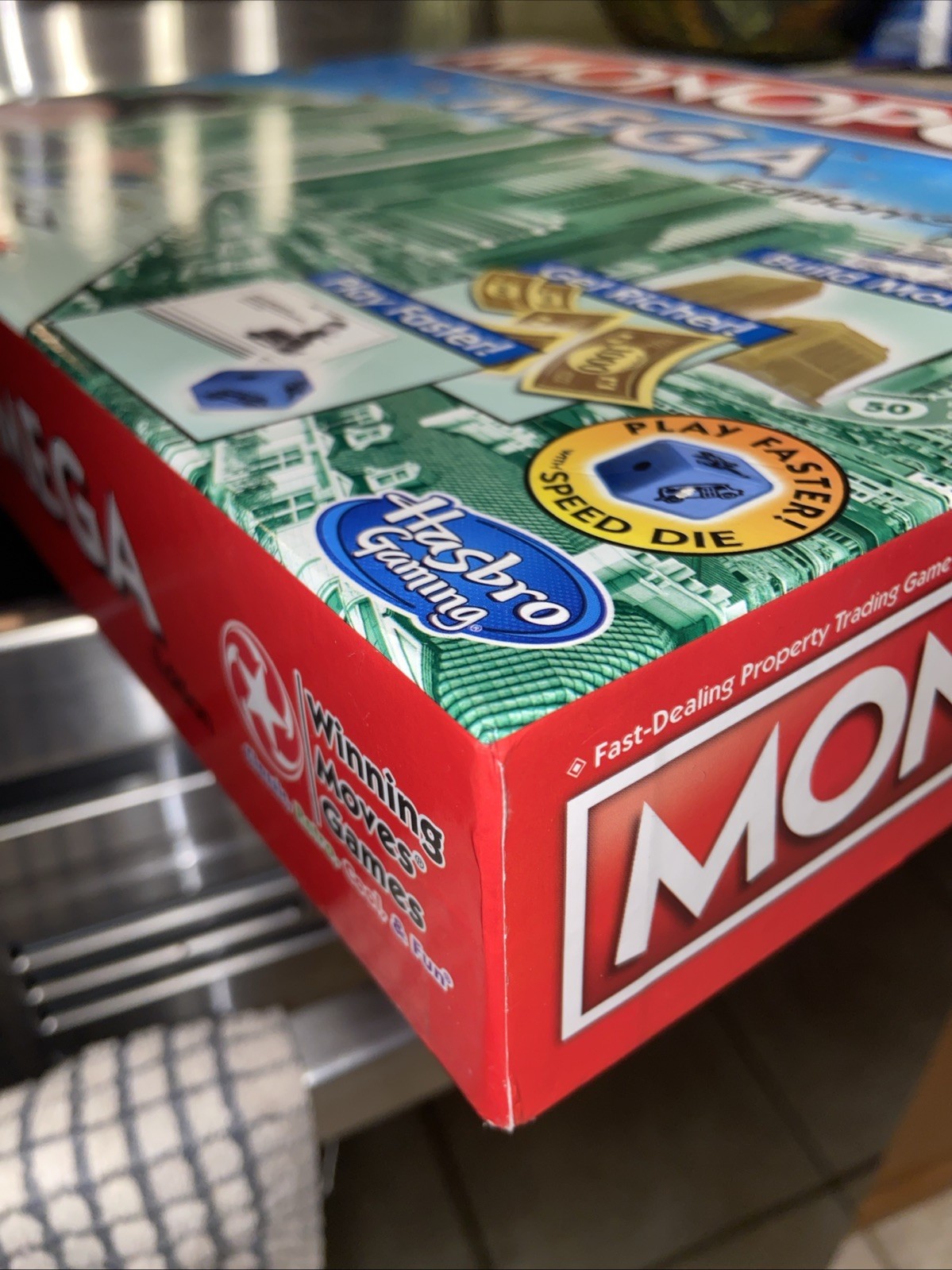 2023 Monopoly The Mega Edition Board Game Complete Clean 2 To 8 Players