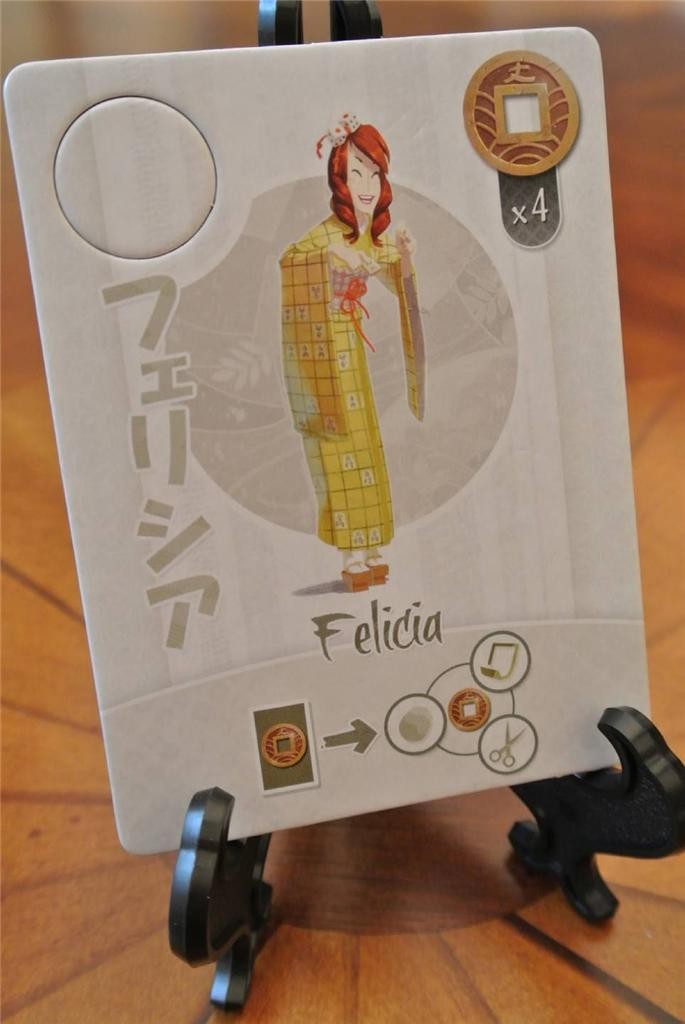 TOKAIDO – FELICIA DAY Fun Forge Games Expansion Promo Preorder Bonus Boardgame