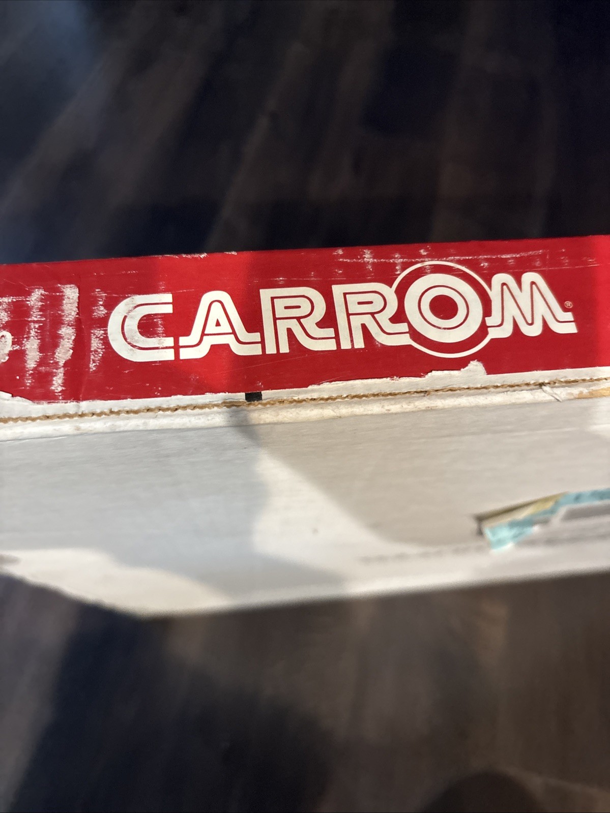 Vintage Carrom Wooden Game Board Table Model 100 Complete NEW Factory Sealed