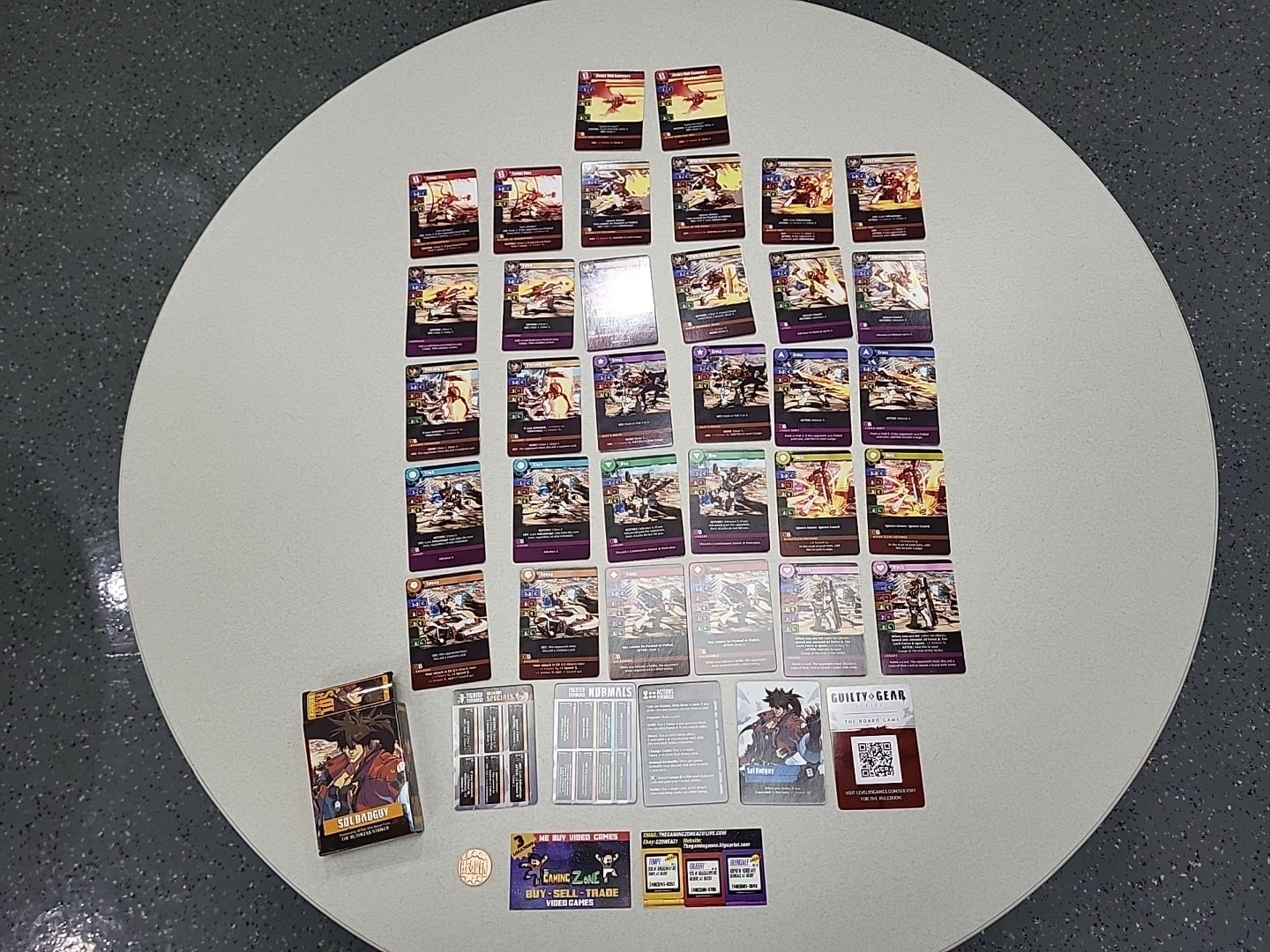 Guilty Gear Strive Board Game – Demo Deck