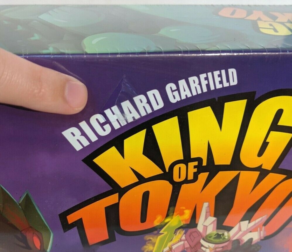 New King of Tokyo Board Game Richard Garfield Award Winning NIB Original Version