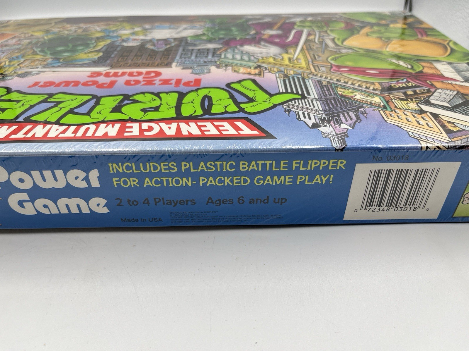 1987 TMNT Teenage Mutant Ninja Turtles Pizza Power Board – SEALED MINT Condition