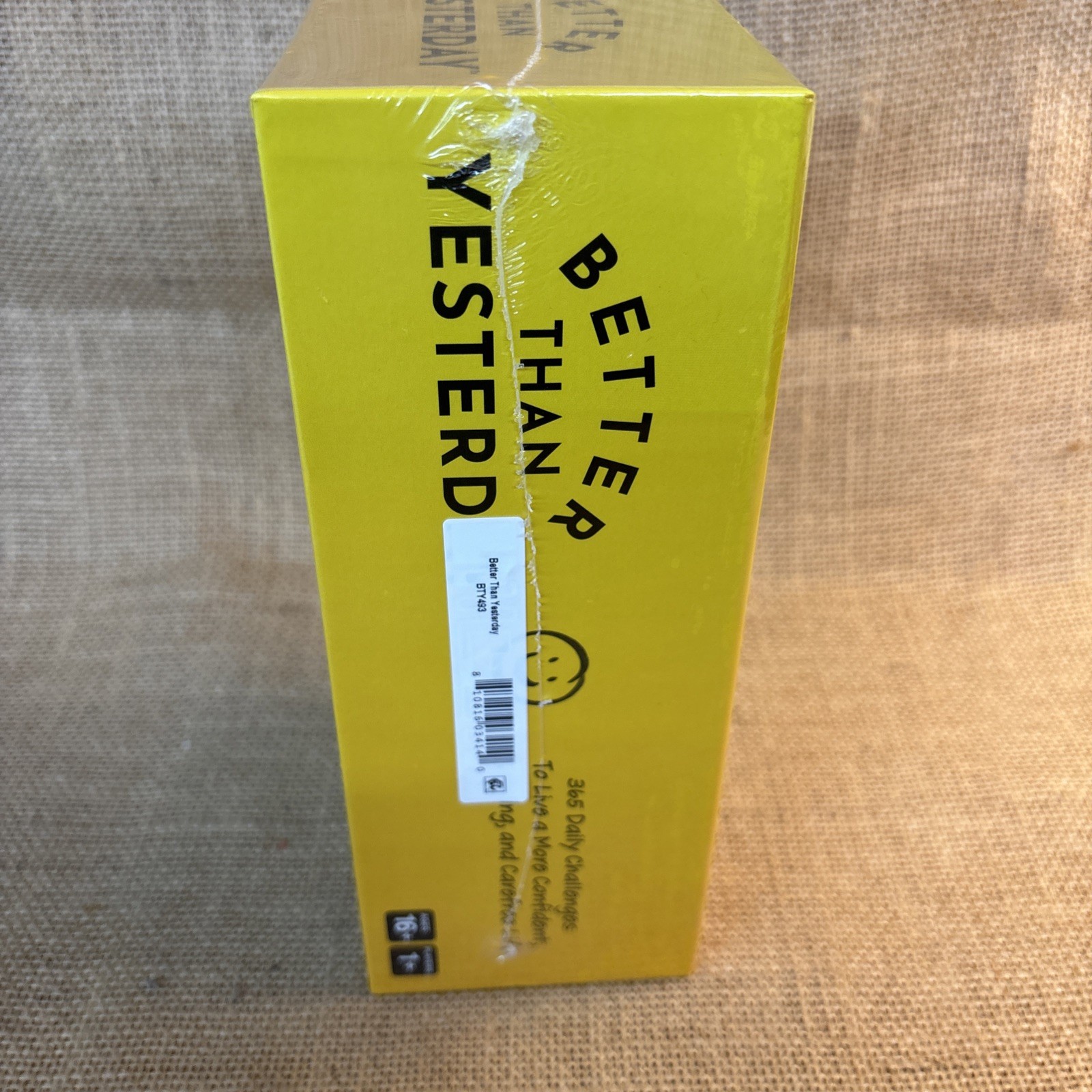 Better Than Yesterday 365 Daily Challenges Life Fullfilling Game NEW Sealed