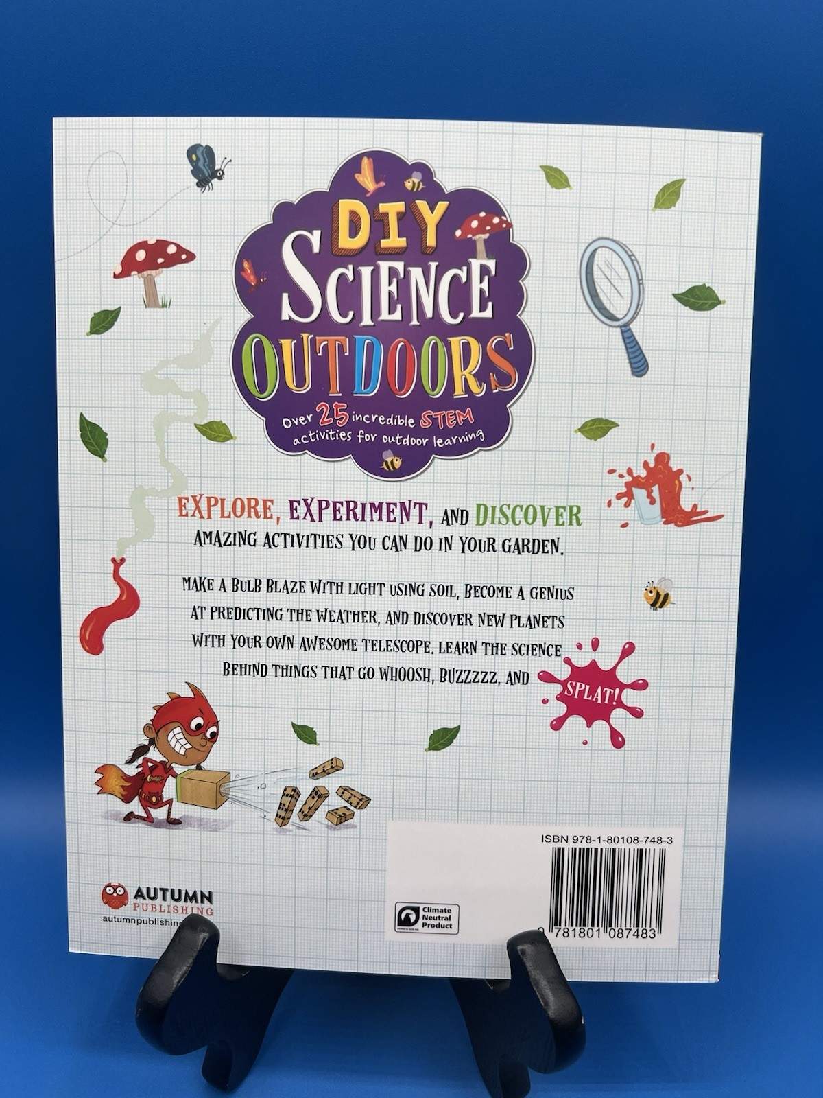 GOTROVO Kids Scavenger Hunt Game – Indoor and Outdoor & 3 Stem DIY Activity Book