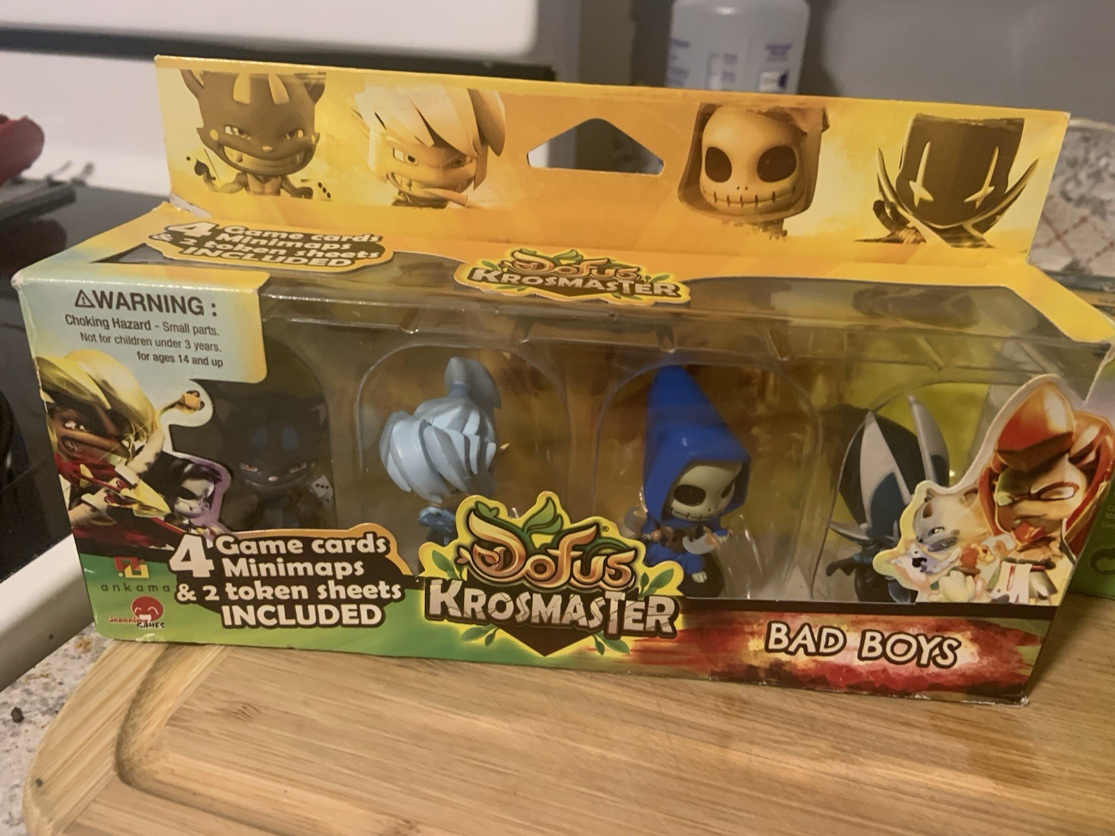 Dofus Krosmaster Set #03 Percimol Rules COMPLETE IN BOX 4x miniatures